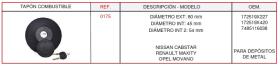 CASAL 0175 - TAPON NISSAN CABSTAR-RVI-OPEL