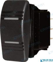 TD4 BS8286 - INT. CONTURA WP.  2P. ON-OFF-ON  NEGRO