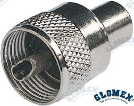 TD4 GLORA132 - CONECTOR PL259 PARA RG58