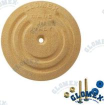 TD4 GLORA202 - PLACA DE MASA  REDONDA -  128MM  DIAM.