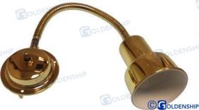 TD4 GS10426 - APLIQUE FLEXIBLE LATON PULIDO 12V 10W HA