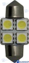 TD4 GS10517 - BOMBILLA FESTON 4 LED 1,2W 10/30V