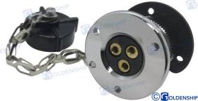 TD4 GS11021 - ENCHUFE ESTANCO 3 AMP. 3 POLOS