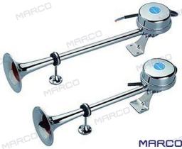 TD4 GS12024 - BOCINA ELECT.TROMP.DOBLE 12V.