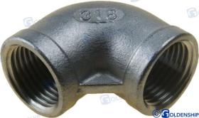TD4 GS30541 - CODO 90O H-H  INOX   1/2