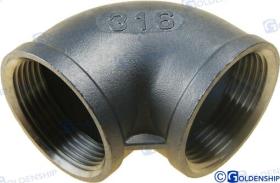 TD4 GS30544 - CODO 90O H-H  INOX   1-1/4