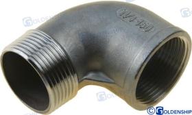 TD4 GS30554 - CODO 90O M-H  INOX   1-1/4