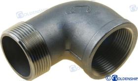 TD4 GS30555 - CODO 90O M-H  INOX   1-1/2
