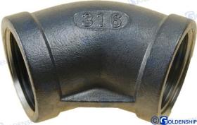 TD4 GS30562 - CODO 45O H-H  INOX  3/4