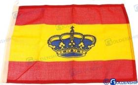 TD4 GS73326 - BANDERA ESPAÑOLA  20X30 C/CORONA