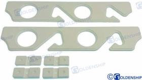 TD4 GS75166 - SOPORTE 4 CAÑAS  400X73X12