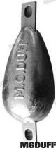 TD4 MGDZD77 - ANODO PLACA ZINC 2,1 KG M10