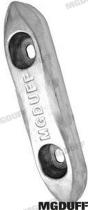 TD4 MGDZD78B - ANODO PLACA ZINC 4 KG M10 305MM
