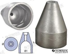TD4 TEN00498 - ANODO OGIVE ORVEA ZINC 65MM