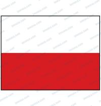 IMNASA 89250117 - BANDERA POLONIA      30X 20CM